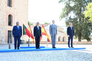 Portugal-Spain border re-opening ceremony